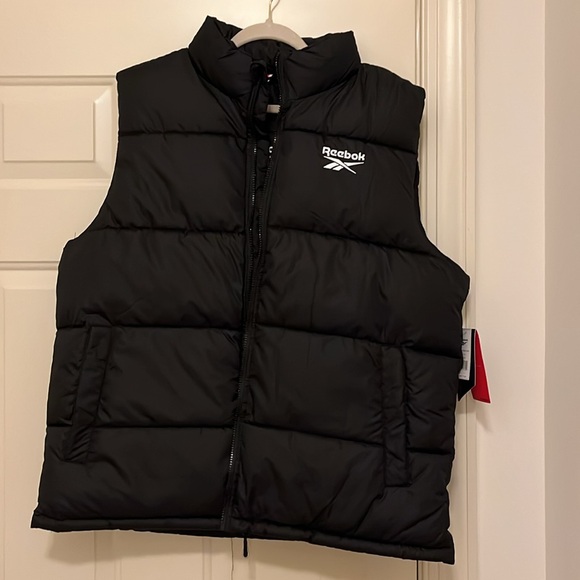 Reebok Men's Black Puffer Vest/NWT/XL - Picture 16 of 16